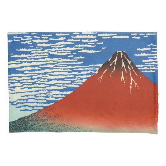 Katsushika Hokusai - Fine Wind, Clear Morning Kussensloop (Voorkant)