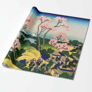 Katsushika Hokusai - Gotenyama, Tokaido, Shinagawa Cadeaupapier
