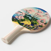 Katsushika Hokusai - Gotenyama, Tokaido, Shinagawa Tafeltennisbatje (Voorkant Gekanteld)