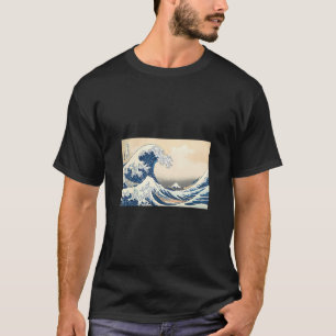 Katsushika Hokusai Grote Golf van Kanagawa T-shirt