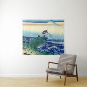 Katsushika Hokusai - Kajikazawa in de provincie Ka Wandkleed (In Situ (horizontaal))