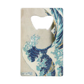 Katsushika Hokusai - La Grande vague au large de K (Dos)