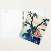 Katsushika Hokusai - Lac Suwa dans la province de (Devant avec enveloppe)