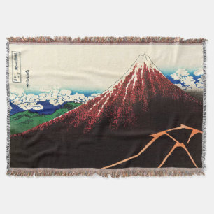 Katsushika Hokusai - Lichtjes onder de top Deken