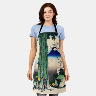 Katsushika Hokusai - Mishima Pass in de provincie  Schort