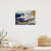 Katsushika Hokusai Ocean Waves Poster (Keuken)