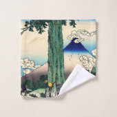 Katsushika Hokusai - Passe Mishima à Kai (Gant de toilette)
