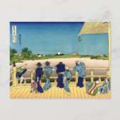 Katsushika Hokusai - Sazai hal, Tempel 500 Rakan Briefkaart (Voorkant)