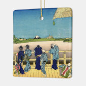 Katsushika Hokusai - Sazai hal, Temple 500 Rakan Keramisch Ornament (Links)