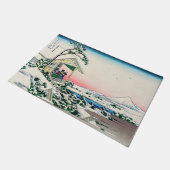 Katsushika Hokusai - Tea house te Koishikawa Deurmat (Schuin)