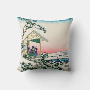 Katsushika Hokusai - Tea house te Koishikawa Kussen