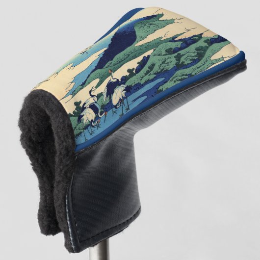 Katsushika Hokusai - Umegawa in de provincie Sagam Golfheadcover (3/4 voorkant)