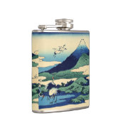 Katsushika Hokusai - Umegawa in de provincie Sagam Heupfles (Rechts)