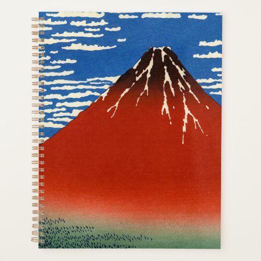 Katsushika Hokusai - Vent Fin, Matin Clair (Devant)