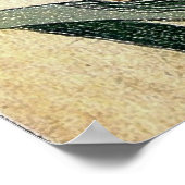 Katsushika Hokusai's Ukiyo-e Woodcut Print: Irises Poster (Hoek)