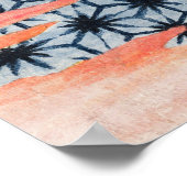 Katsushika Hokusai's vogels Poster (Hoek)