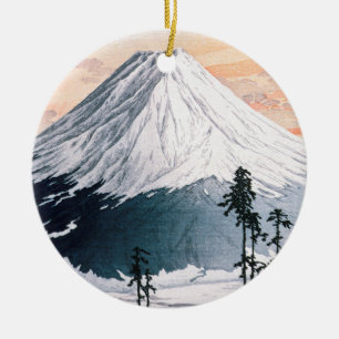 Katsuyama Buurt door Hiroaki Takahashi Keramisch Ornament