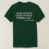Katt Williams Liars heeft leugens T-shirt (Design voorkant)