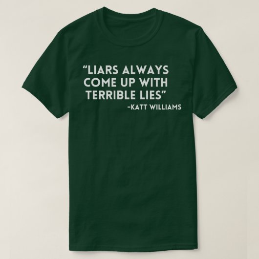 Katt Williams Liars heeft leugens T-shirt (Design voorkant)