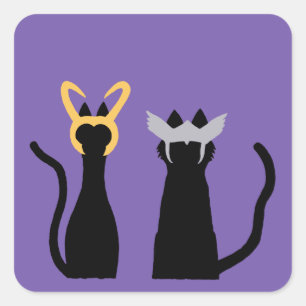 Katta Gods  Vierkante Sticker