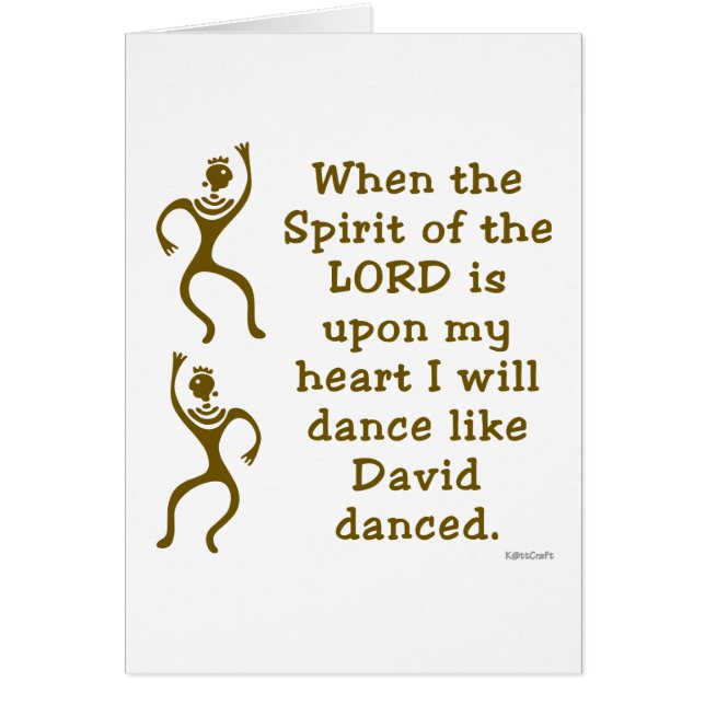 KattCraft: Dance als David (Voorkant)