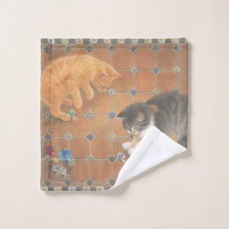 KATTE FLANNEL/WASKLOOF WASHANDJE