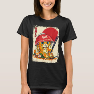 Katte Ramen Eet Japans Noedel Liefhebber Kawaii T-shirt