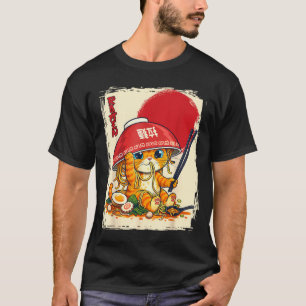 Katte Ramen Eet Japans Noedelliefhebber Kawaii T-shirt