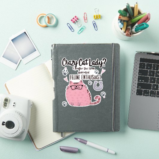 Kattebolle? Grappig Kattenliefhebber Cadeau  Sticker (iPad Cover)