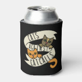 Kattegrokken Blikjeskoeler (Blikje Voorkant)