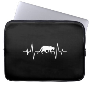 kattehartslag laptop sleeve
