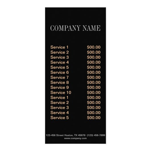 kattekattenvoer dierentuin dierentuin reclamekaart (Achterkant)