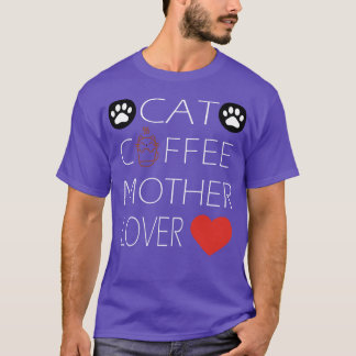 kattekoffiemoeder lovercats t-shirt