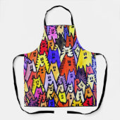 Katten 07 Apron Schort (Voorkant)