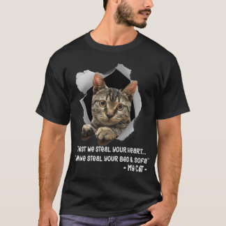 Katten 365 Kat Sofa Funny Sayings Cat Lover Gift P T-shirt
