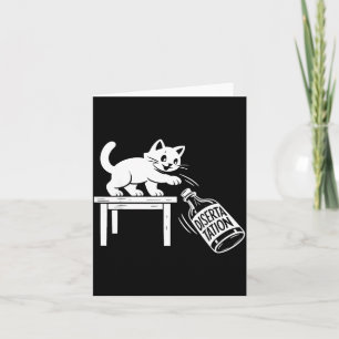 Katten afstuderen PhD Grappige doctorsgraad Afstud Kaart