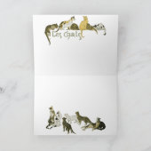 Katten, Alexandre Steinlen Cats, Alexandre Steinle Kaart (Binnen)