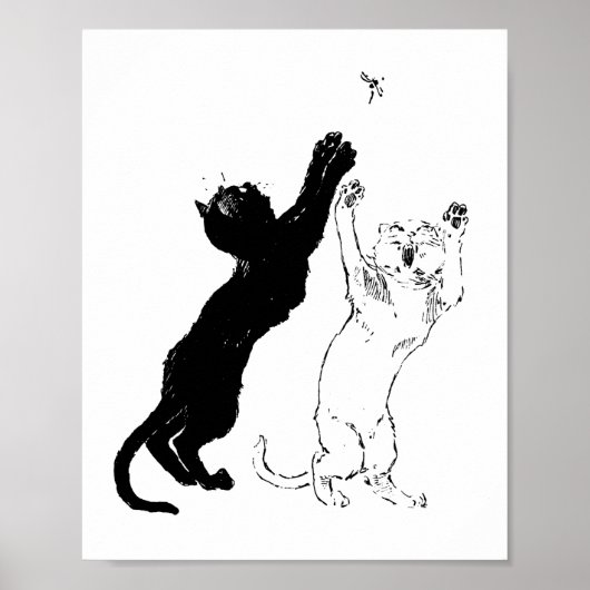 Katten, Alexandre Steinlen Poster (Voorkant)