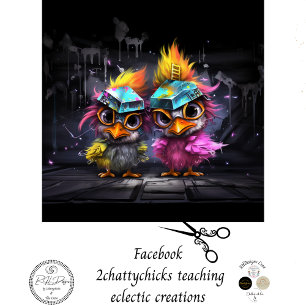 Katten als trojaanse zussen tissuepapier