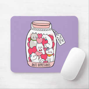 Katten Antidepressivum Grappig Kattenliefhebber Ca Muismat