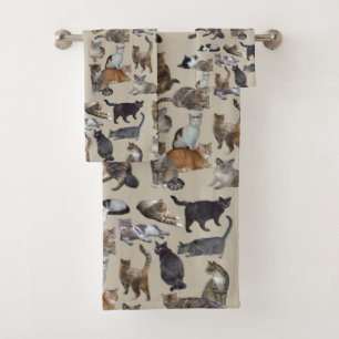 Katten Bad Handdoek