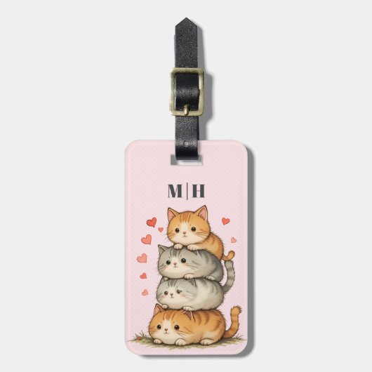 Katten Bagagelabels (Voorkant verticaal)