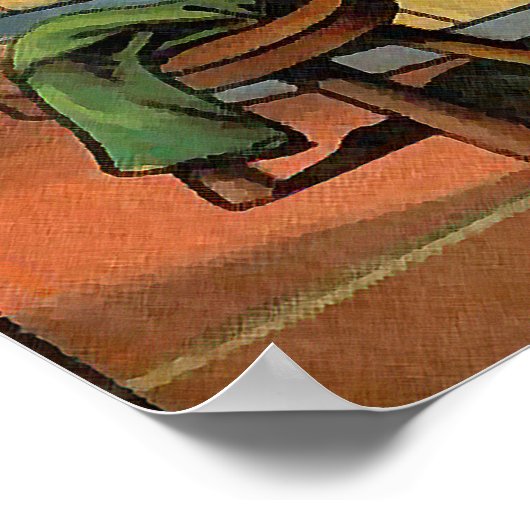 Katten Bath - kunst Poster (Hoek)