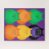 Katten beoordelen legpuzzel (Horizontaal)