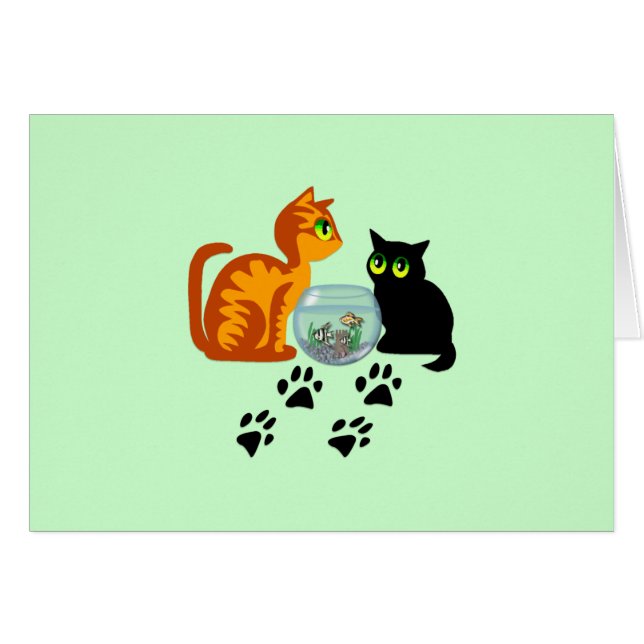 Katten bij afspelen (Voorkant Horizontaal)