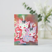 Katten Briefkaart (Staand voorkant)