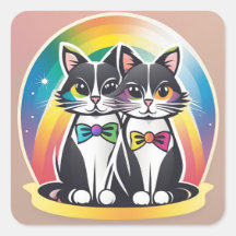 Katten BRUID EN BRUIDEGOM