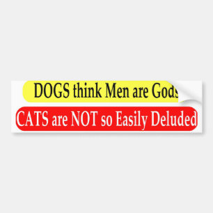 katten bumpersticker