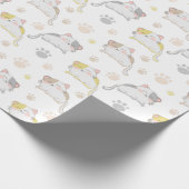 Katten Cadeaupapier (Hoek)