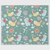 Katten Cadeaupapier (Vlak)